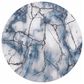 Safavieh Craft CFT877L 5"3" Round Grey and Blue Area Rug, , large