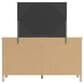 Ashley Cadmori Dresser and Mirror in Brown and White, , large