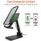 Hypercel Power Fold 10W Wireless Charging Stand in Black, , large