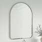James Martin Rohe 24" Arched Mirror in Satin Nickel, , large