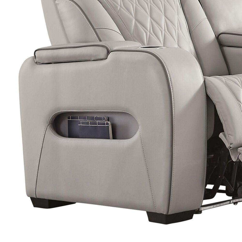 Ashley Boyington 2-Piece Power Reclining Living Room Set in Gray, , large
