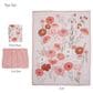 Lambs & Ivy Flower Power 3-Piece Crib Bedding Set in Pink, , large