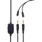 Arozzi Aria Gaming Headset with Detachable Microphone, 50mm Drivers, Microphone Mute Button, Volume Control, Aluminum Frame, and 7.25 ft Braided Cable - Red, , large