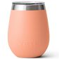 YETI Rambler 10 Oz Wine Tumbler with MagSlider Lid in Lowcountry Peach, , large