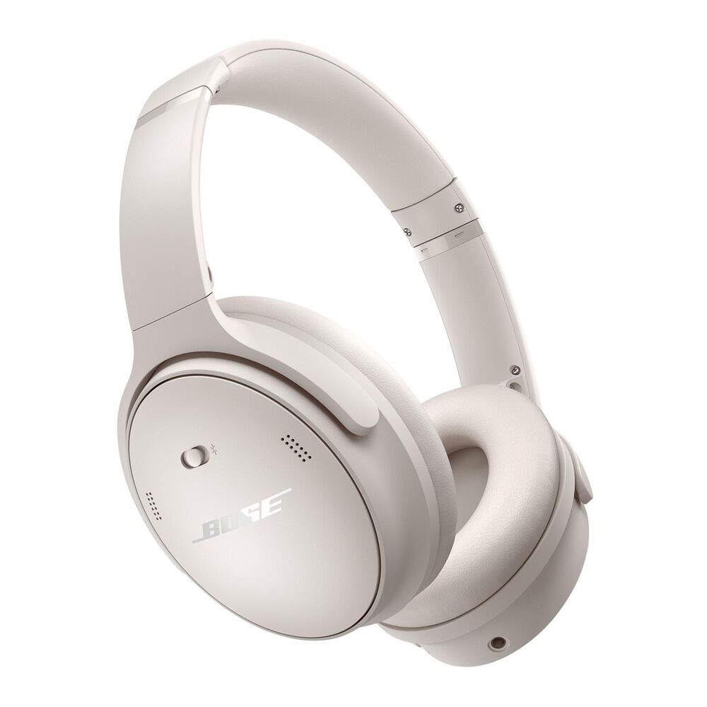 Bose QuietComfort Wireless Noise Cancelling Over-the-Ear Headphones in White Smoke, , large