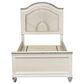 Furniture of America Norris Full Platform Bed in Pearl White, , large