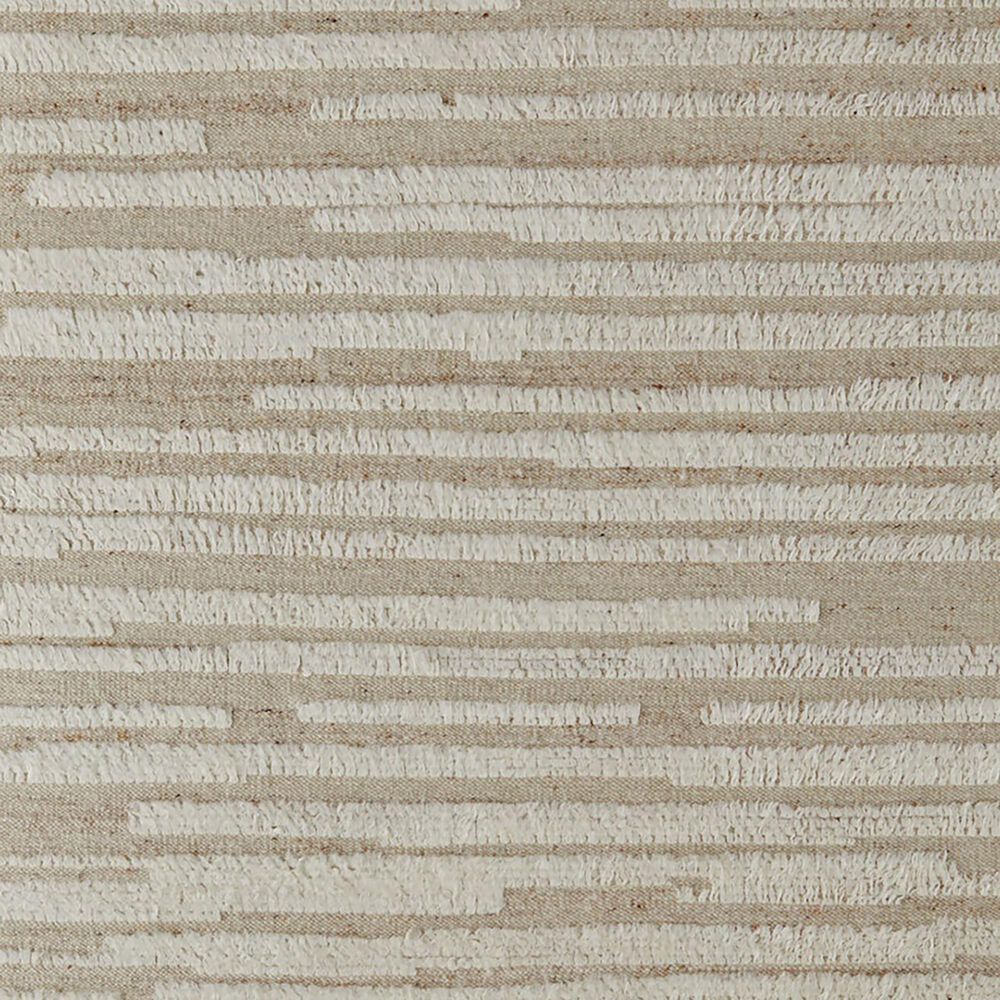 Feizy Ashby Striped 3&#39;6&quot; x 5&#39;6&quot; Ivory and Beige Area Rug, , large