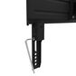 Kanto Full Motion Anti-Theft TV Wall Mount for 37" - 65" TVs in Black, , large