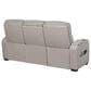 Ashley Boyington Power Reclining Sofa in Gray, , large