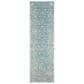 Safavieh Evoke EVK270D-27 2"2" x 7" Light Blue/Ivory Runner, , large