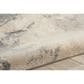 Nourison Maxell MAE13 7"10" x 10"6" Ivory and Grey Area Rug, , large