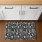 Dalyn Rug Company Soft Essentials Floral Black 1"8" x 2"6" Indoor/Outdoor Area Rug, , large