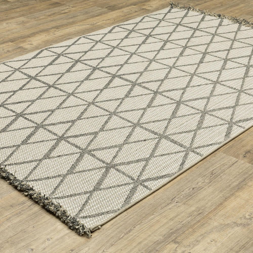 Oriental Weavers Gillian 1331V 5&#39;3&quot; x 7&#39;3&quot; Beige Area Rug, , large