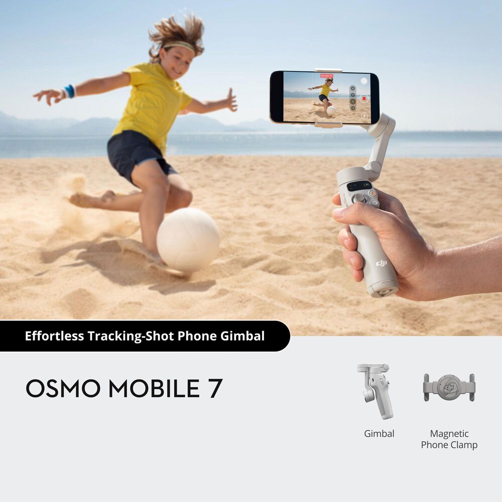 DJI Osmo Mobile 7 Smartphone Gimbal in Gray, , large