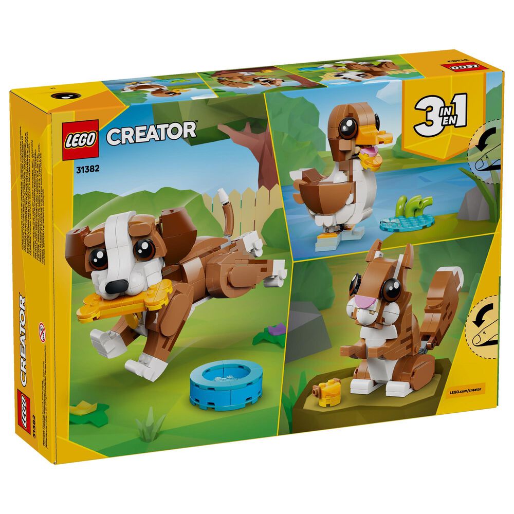 LEGO Creator Cute Animals - Playful Puppy Dog Building Set, , large