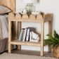 Baxton Studio Sumana Scallop Side Table in Natural, , large