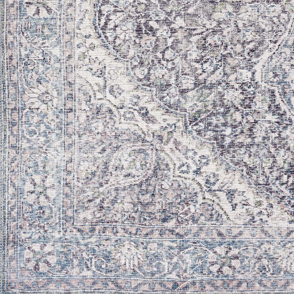 Surya Colin 7&#39;10&quot; x 10&#39;2&quot; Light Blue, Medium Green, Gray, Charcoal, Tan and Cream Area Rug, , large