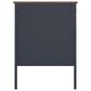 Ashley Landocken Dresser Mirror in Dark Slate Blue and Light Brown, , large