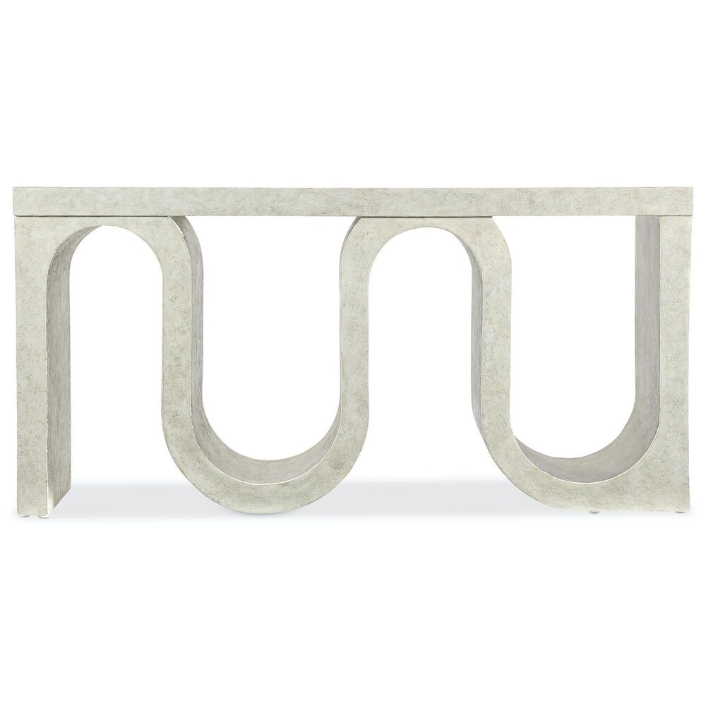 Hooker Furniture Melange Snaked Console Table in Cream, , large
