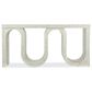 Hooker Furniture Melange Snaked Console Table in Cream, , large