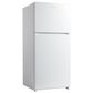 Midea 19 Cu. Ft. Garage Ready Top-Freezer Refrigerator in White, , large