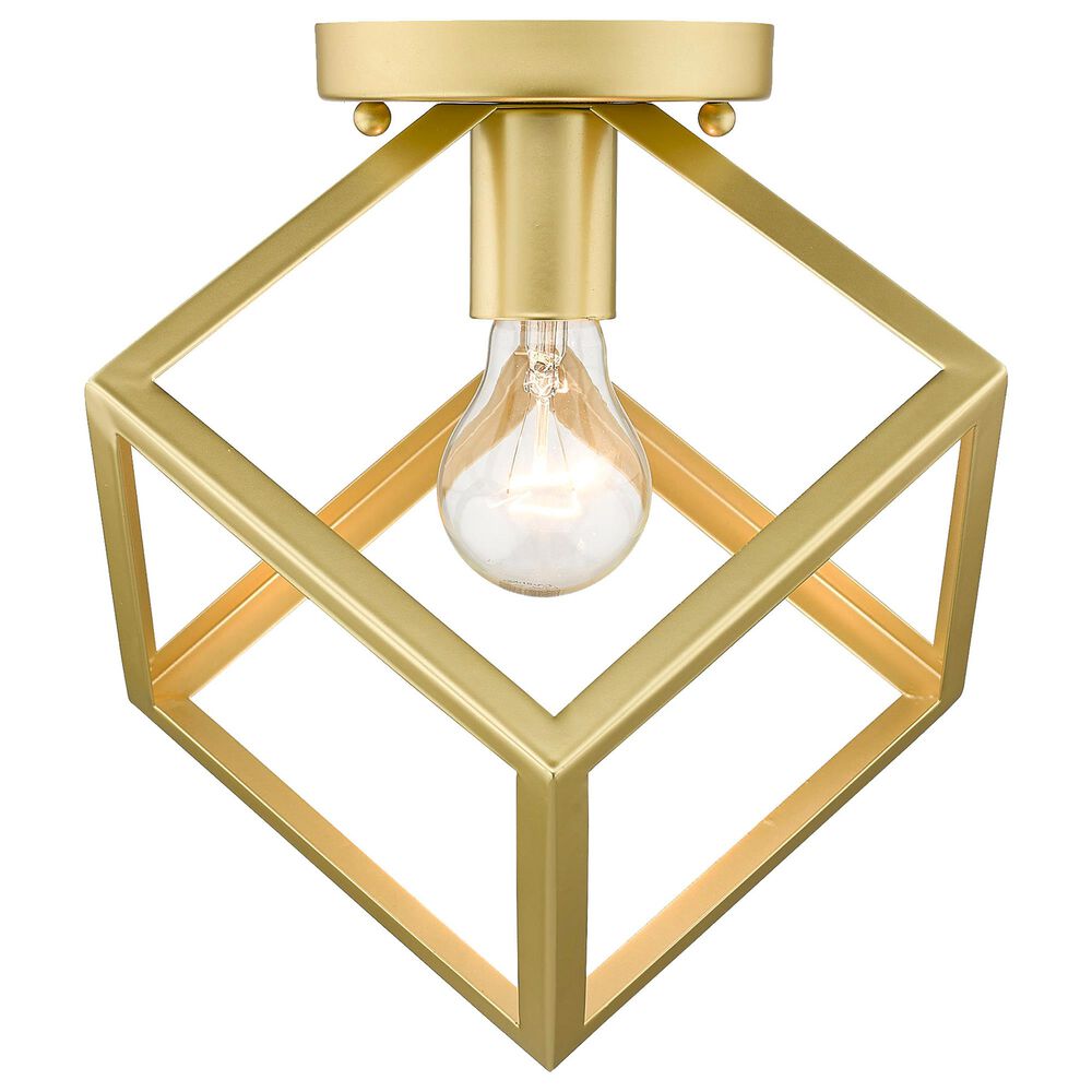Golden Lighting Cassio Flush Mount in Olympic Gold, , large