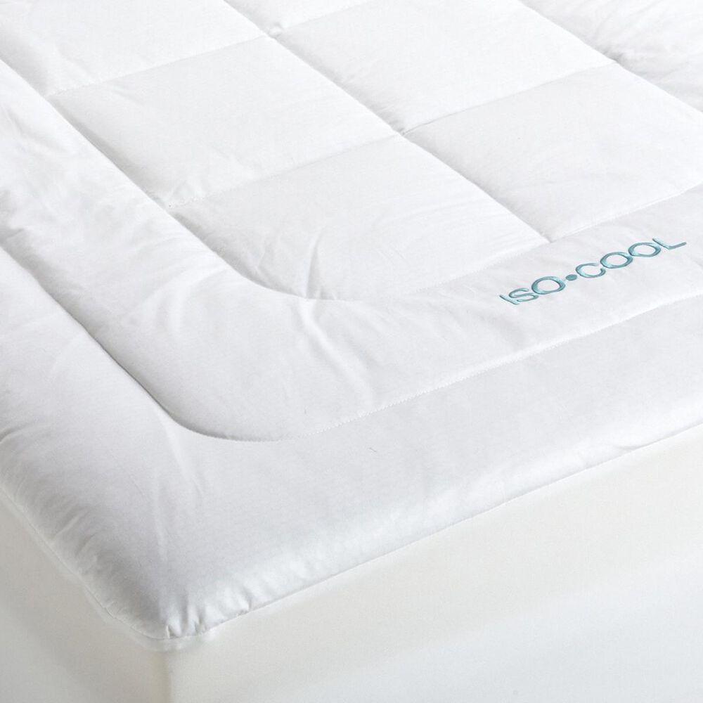 Isotonic Iso-Cool Memory Foam Twin Mattress Topper with Outlast  Cover, , large