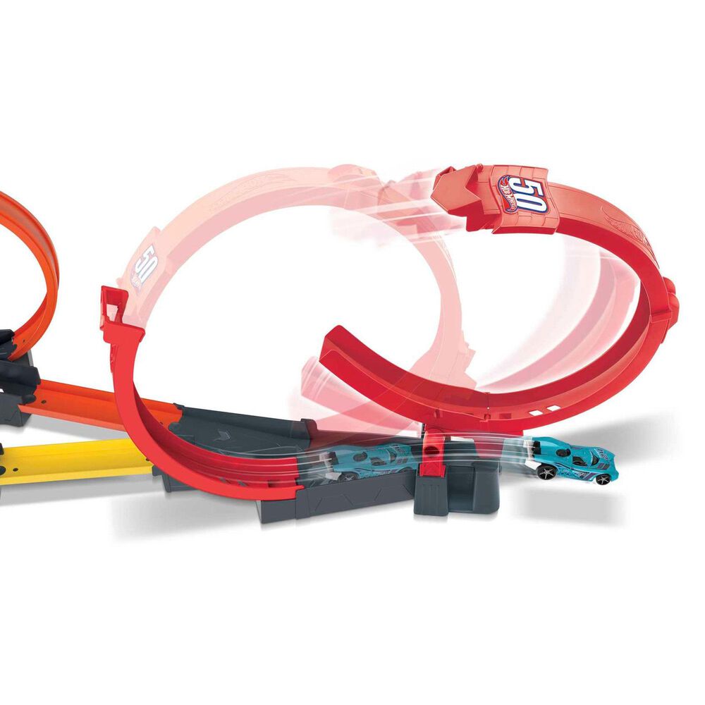 Hot Wheels Multi-Loop Race Off Playset in Multicolor, , large