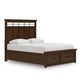 Ashley Taffenbrook 3-Piece Queen Storage Bedroom Set in Medium Brown and Black, , large