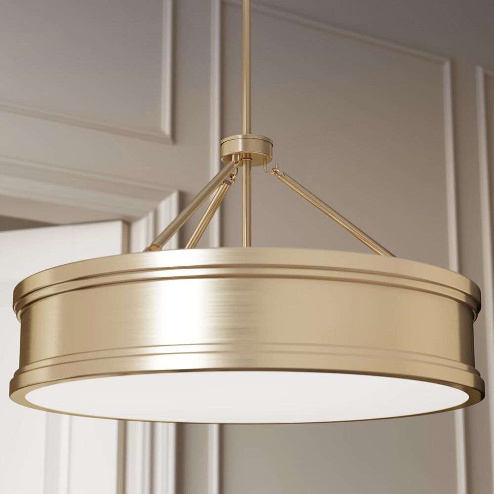 Hunter Capshaw 6-Light Pendant in Alturas Gold, , large