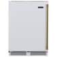 Perlick 24" Signature Series Door Kit with Brass Handle and Solid Door in Matte White, , large