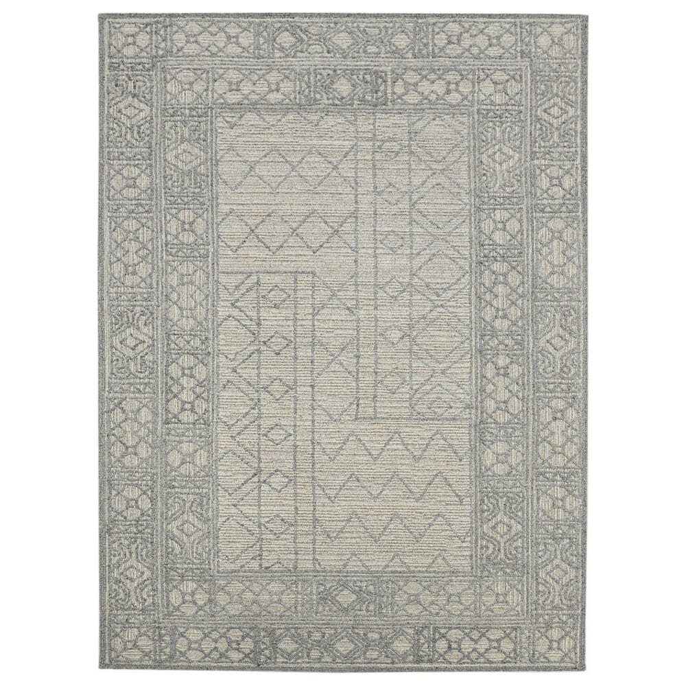 Amer Rugs Berlin 2" x 3" Gray and Beige Area Rug, , large
