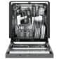 GE Appliances 24" Built-In Stainless Steel Interior Dishwasher with Sanitize Cycle - Panel Sold Separately, , large