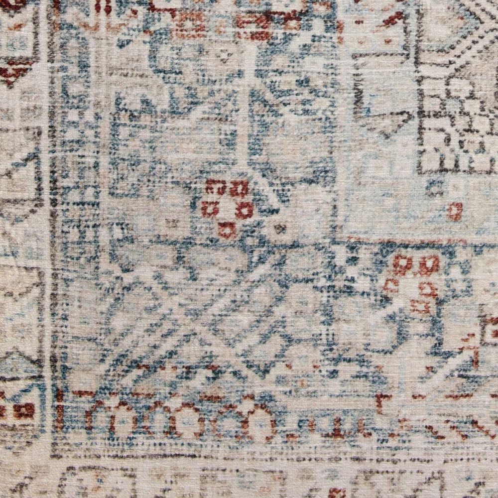 Chris Loves Julia x Loloi Jules 9&#39;6&quot; x 14&#39; Natural and Ocean Area Rug, , large