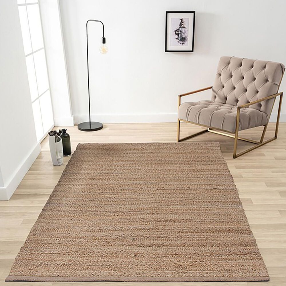 L&amp;R Resources Natural Fiber 7&#39;9&quot; x 9&#39;9&quot; Sahara Area Rug, , large