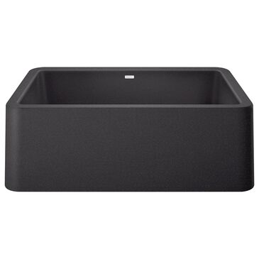 Blanco Ikon 30" Apron Single Bowl Farmhouse Sink in Anthracite, , large