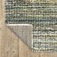 Oriental Weavers Galileo GAL07 Green and Blue 7"10" x 10"10" Area Rug, , large