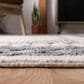 Safavieh Natura 2"3" x 8" Cream and Navy Runner, , large