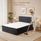 HOMLUX Plush Full Mattress with Grey Headboard, , large