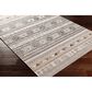 Surya Alyssa 9" x 12" White, Black, Brown and Blue Area Rug, , large