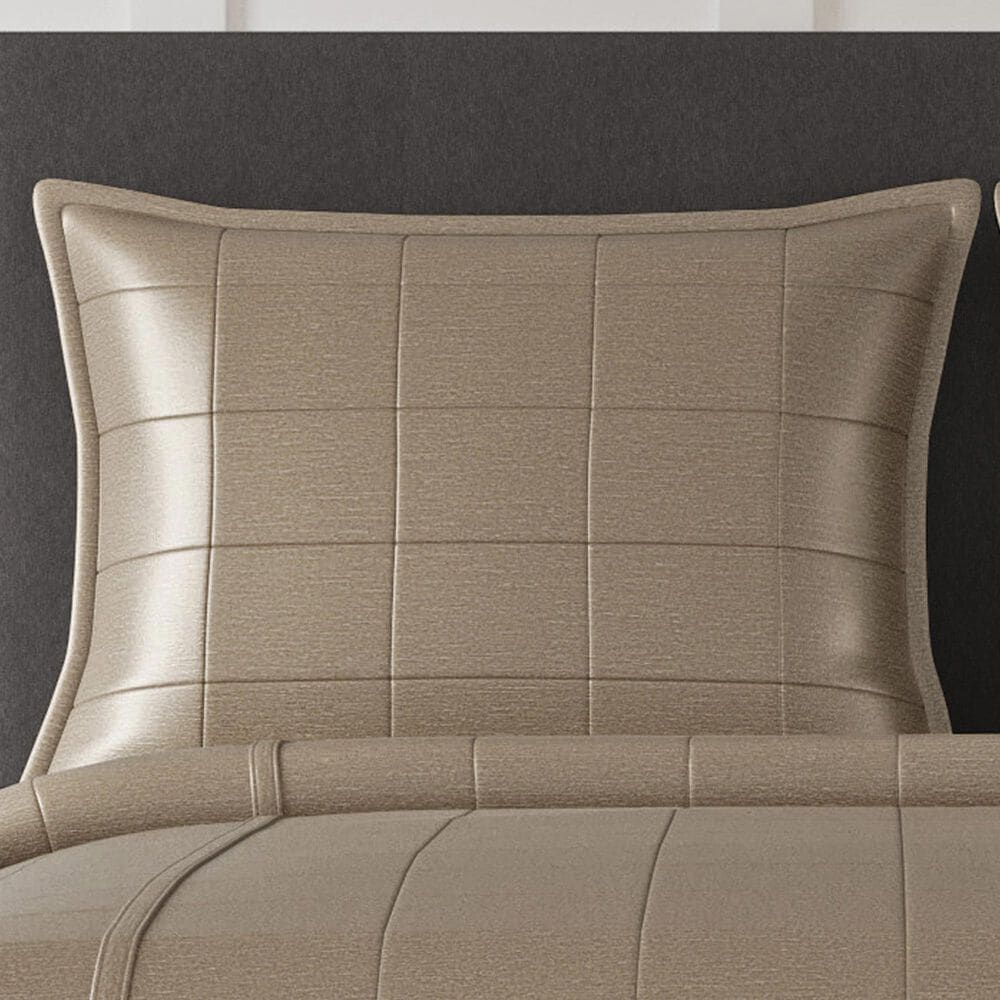 Ann Gish Stria 25" x 36" Throw Pillow in Bronze, , large