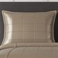 Ann Gish Stria 25" x 36" Throw Pillow in Bronze, , large