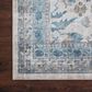 Loloi II Heidi  2" x 5" Ivory and Ocean Area Rug, , large