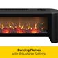 Classic Flame Duraflame 1500-Watt Electric Baseboard Space Heater with Thermostat and Remote Control, , large