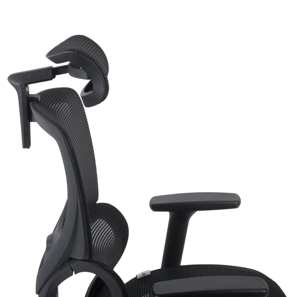 Regency Global Sourcing Omega Mesh O-2 Tech Ergonomic Management Office Chair in Black, , large