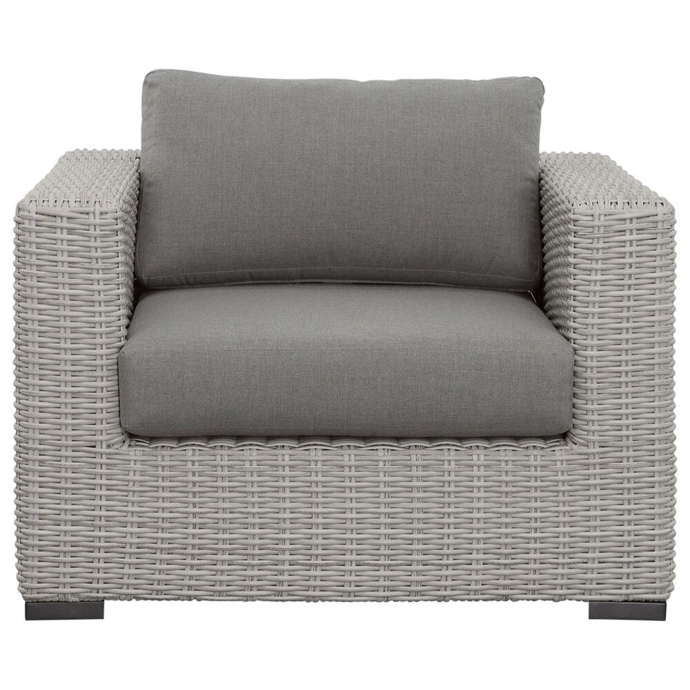 Steve Silver Co. Blakley Patio Lounge Chair in Dark Gray, , large