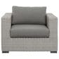 Steve Silver Co. Blakley Patio Lounge Chair in Dark Gray, , large