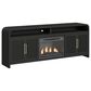 Mayberry Hill Ridgemont 82" Entertainment Center with TV Stand in Black, , large