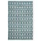 Safavieh Montauk Southwestern 3" x 5" Turquoise and Multicolor Area Rug, , large