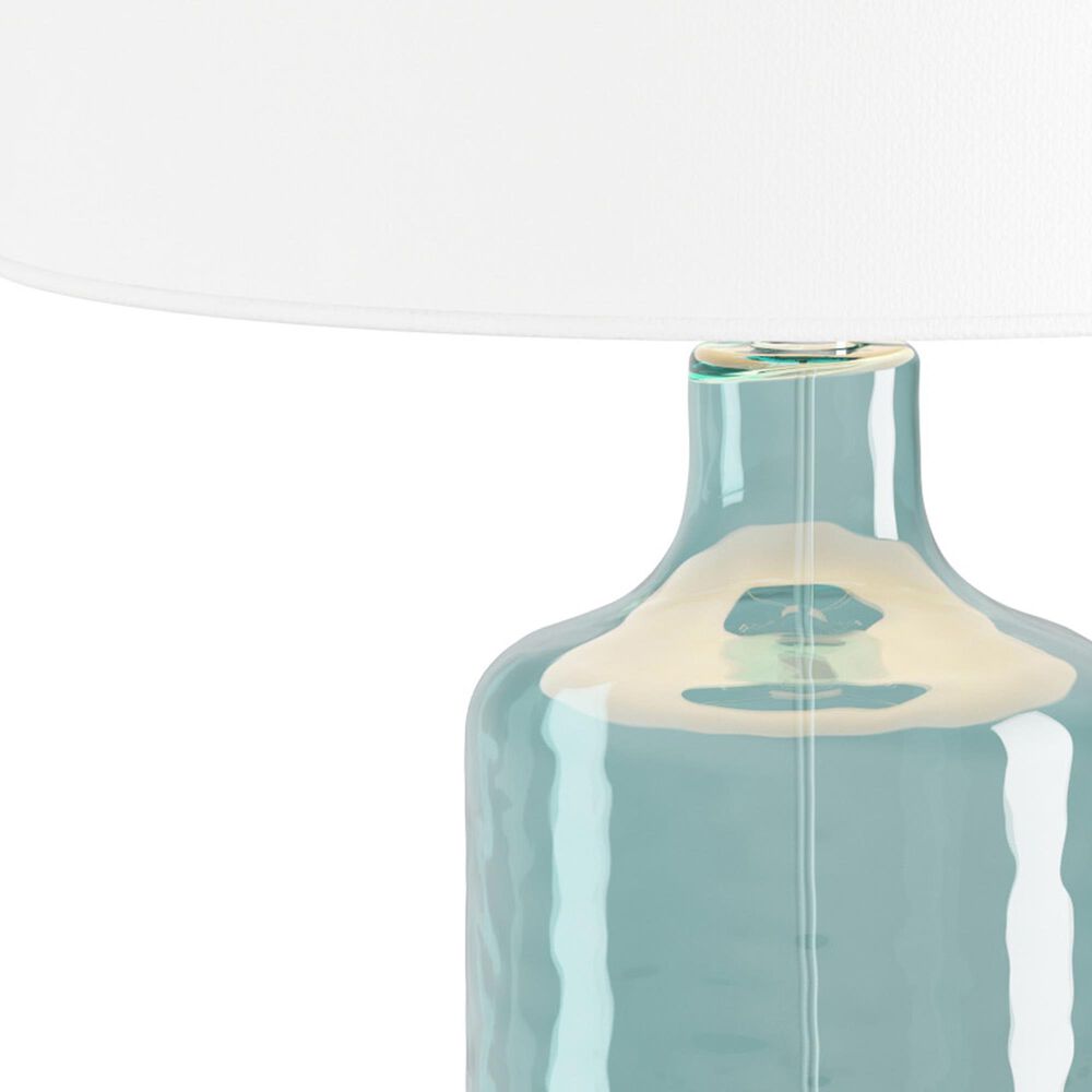 Timberlake Glass Table Lamp with Open Base in Blue, , large